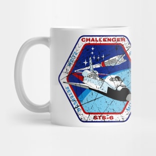 STS-6 Challenger Vintage Mug